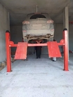 Hydraulic 4 Post Car Lift For Alignment 4.0T Four Post Automotive Lift With Jack Beam