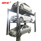 4 post triple car parking lift  auto parking system